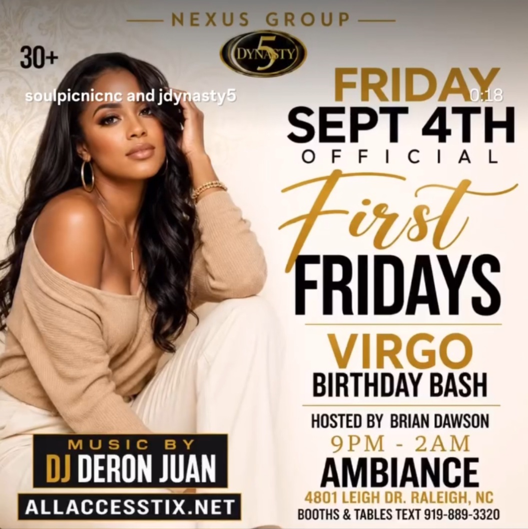 Official First Fridays Virgo Birthday Bash